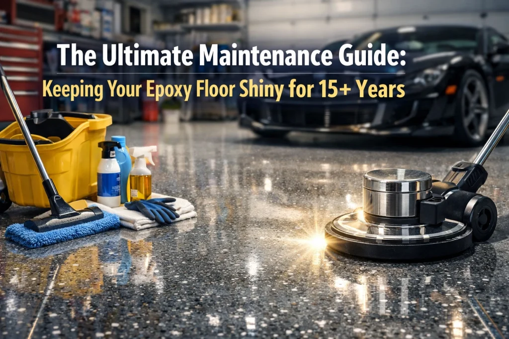 Keeping Your Epoxy Floor Shiny for 15+ Years